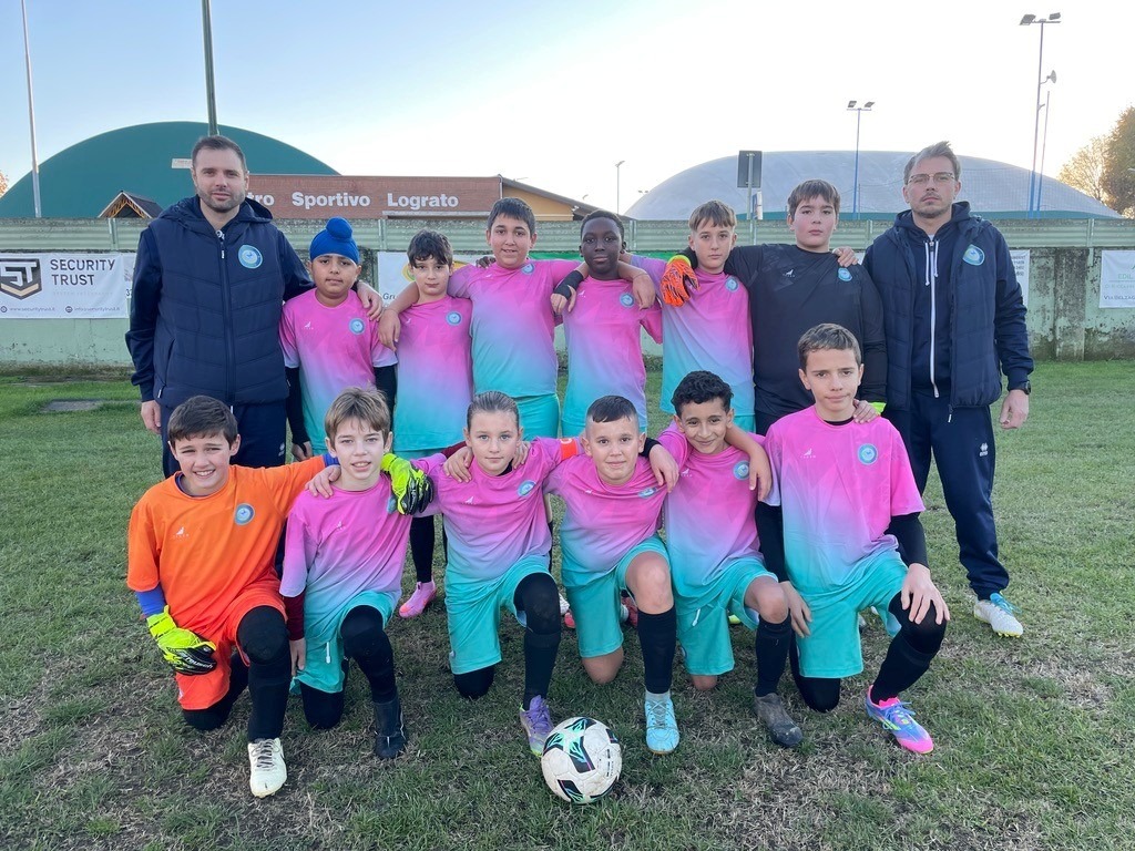 La squadra Esordienti di Academy Lograto