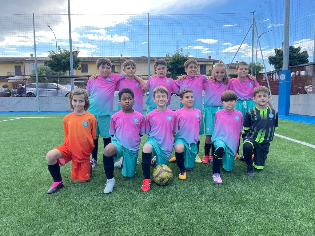 La squadra Pulcini di Academy Lograto